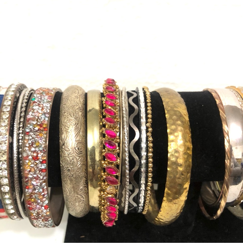 Mixed Metal Bangle lot Craft repair - Picture 3 of 6